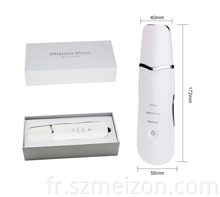 ultrasonic skin scrubber how to use